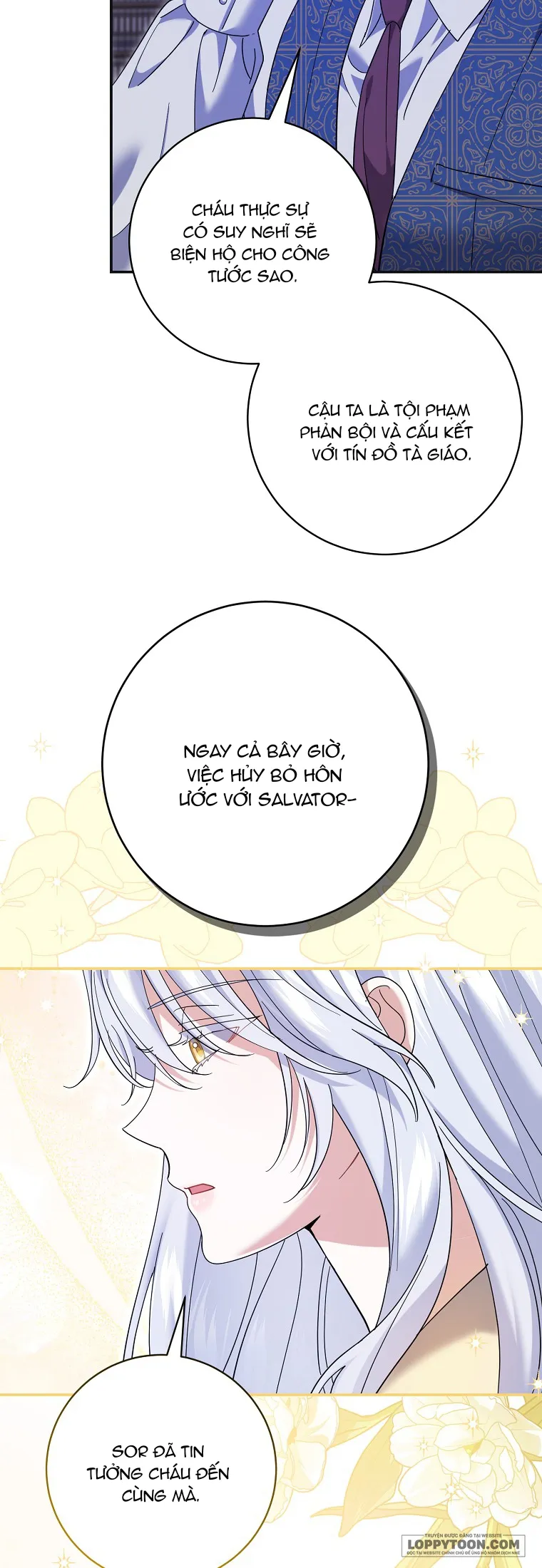 Vị Hôn Phu Phản Diện Cản Trở Con Đường Hoa Của Tôi Chap 39 - trang 3