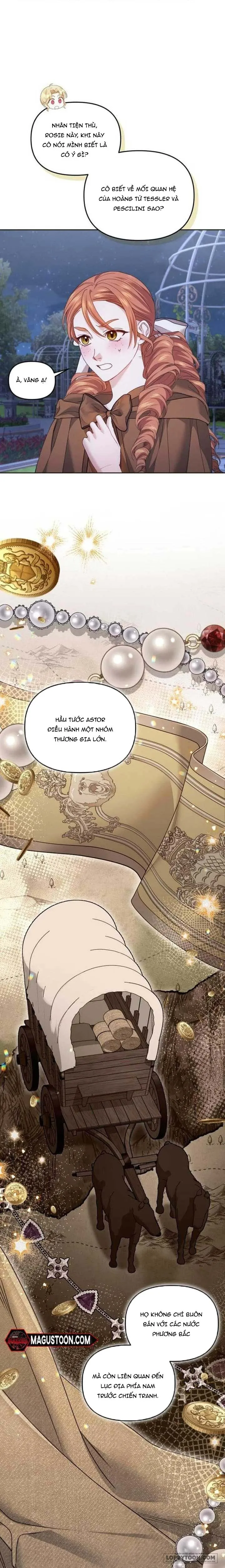 Tôi Đã Trải Qua Đêm Đầu Tiên Dù Chỉ Là Hoàng Hậu Thay Thế Chap 36 - trang 15