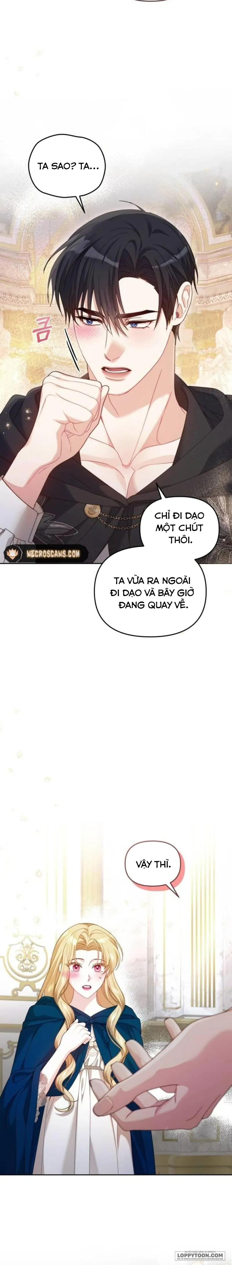 Tôi Đã Trải Qua Đêm Đầu Tiên Dù Chỉ Là Hoàng Hậu Thay Thế Chap 19 - trang 12