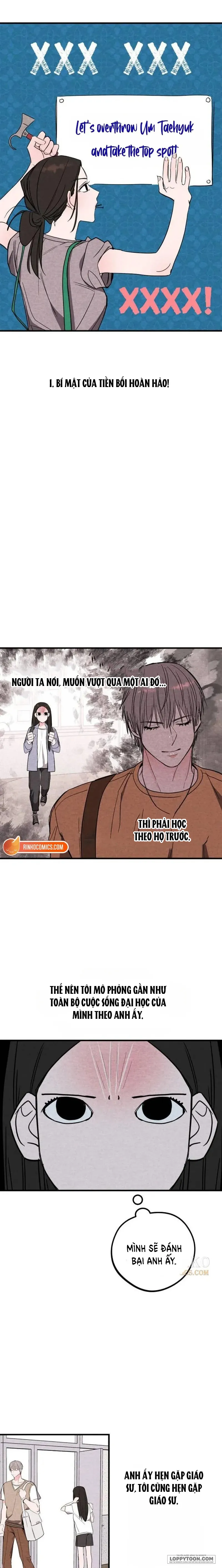Bộ Mặt Che Giấu Của Tiền Bối Hoàn Hảo Chap 1 - Bí mật của tiền bối hoàn hảo! - trang 6