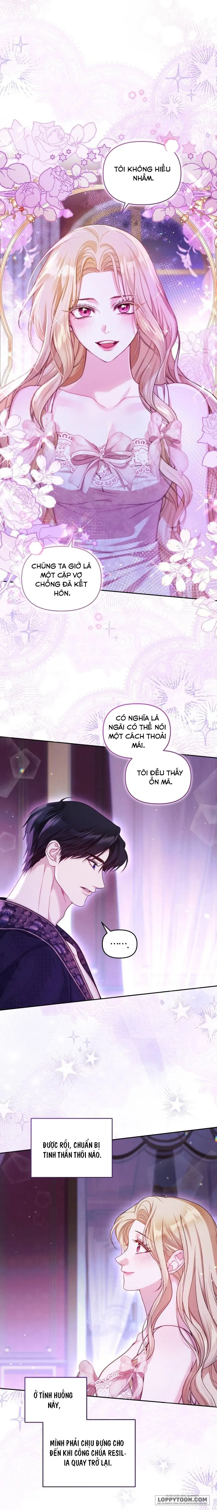 Tôi Đã Trải Qua Đêm Đầu Tiên Dù Chỉ Là Hoàng Hậu Thay Thế Chap 2 - trang 7