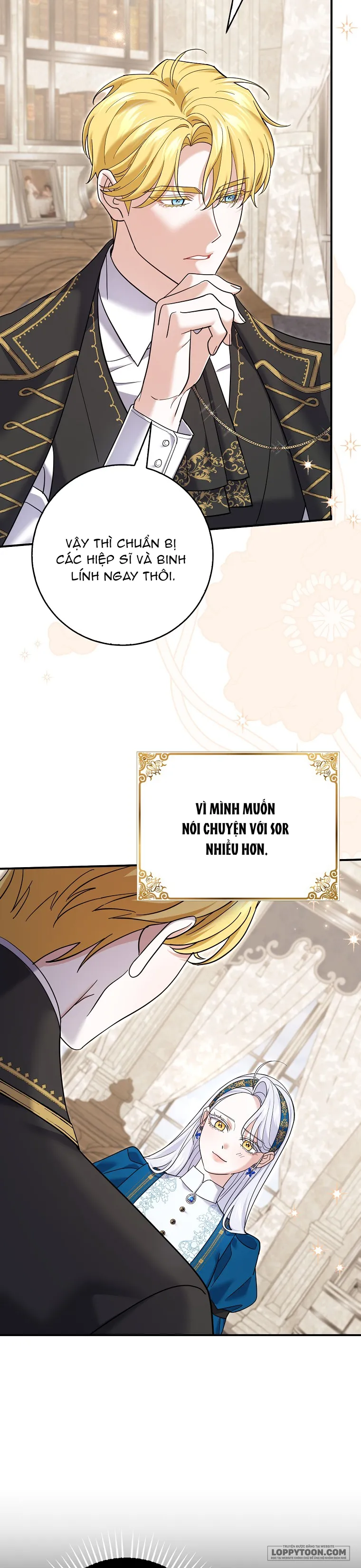 Vị Hôn Phu Phản Diện Cản Trở Con Đường Hoa Của Tôi Chap 47 - trang 29