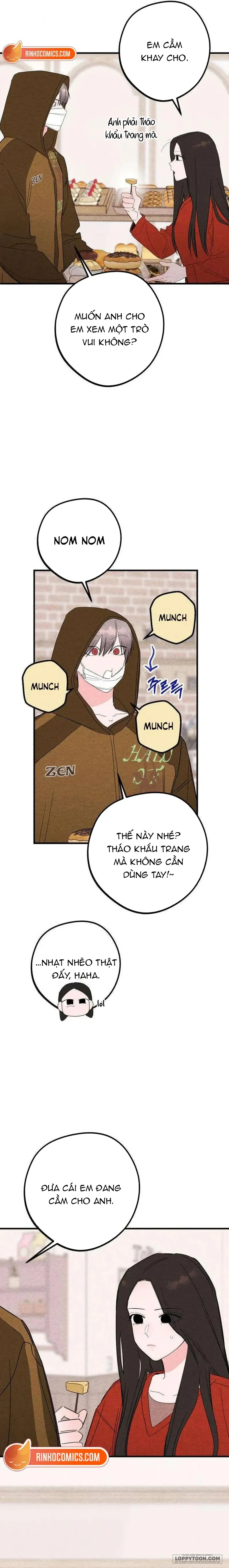 Bộ Mặt Che Giấu Của Tiền Bối Hoàn Hảo Chap 10 - Tiếng A~ hoàn hảo - trang 7