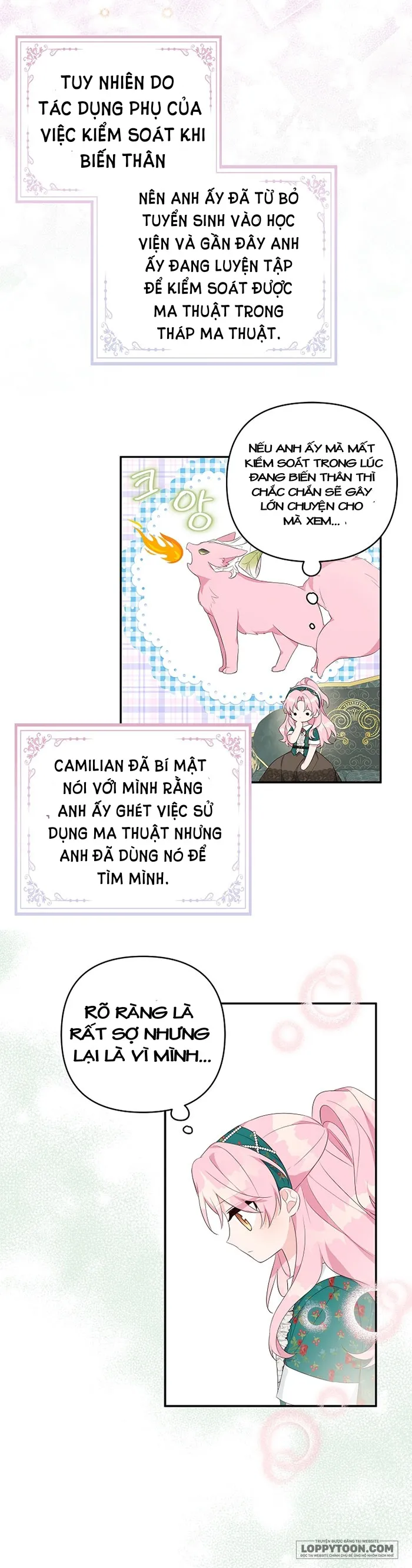 Tôi Đã Trở Thành Con Gái Út Của Công Tước Phản Diện Chap 32 - trang 18
