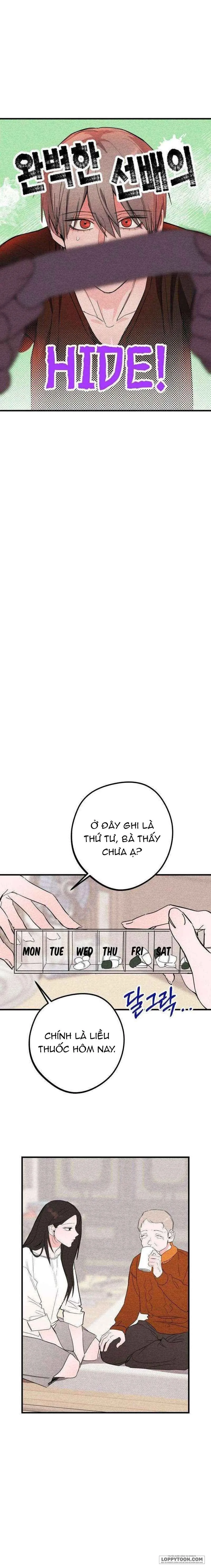Bộ Mặt Che Giấu Của Tiền Bối Hoàn Hảo Chap 6 - trang 3
