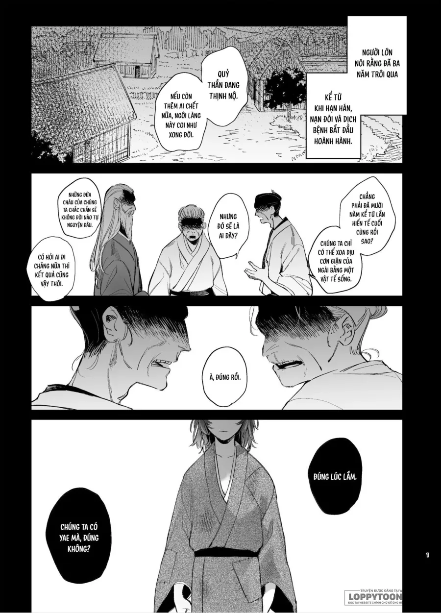 [18+] Dâng Tế Cho Yêu Thần Chap 1.1 - H+ - trang 3