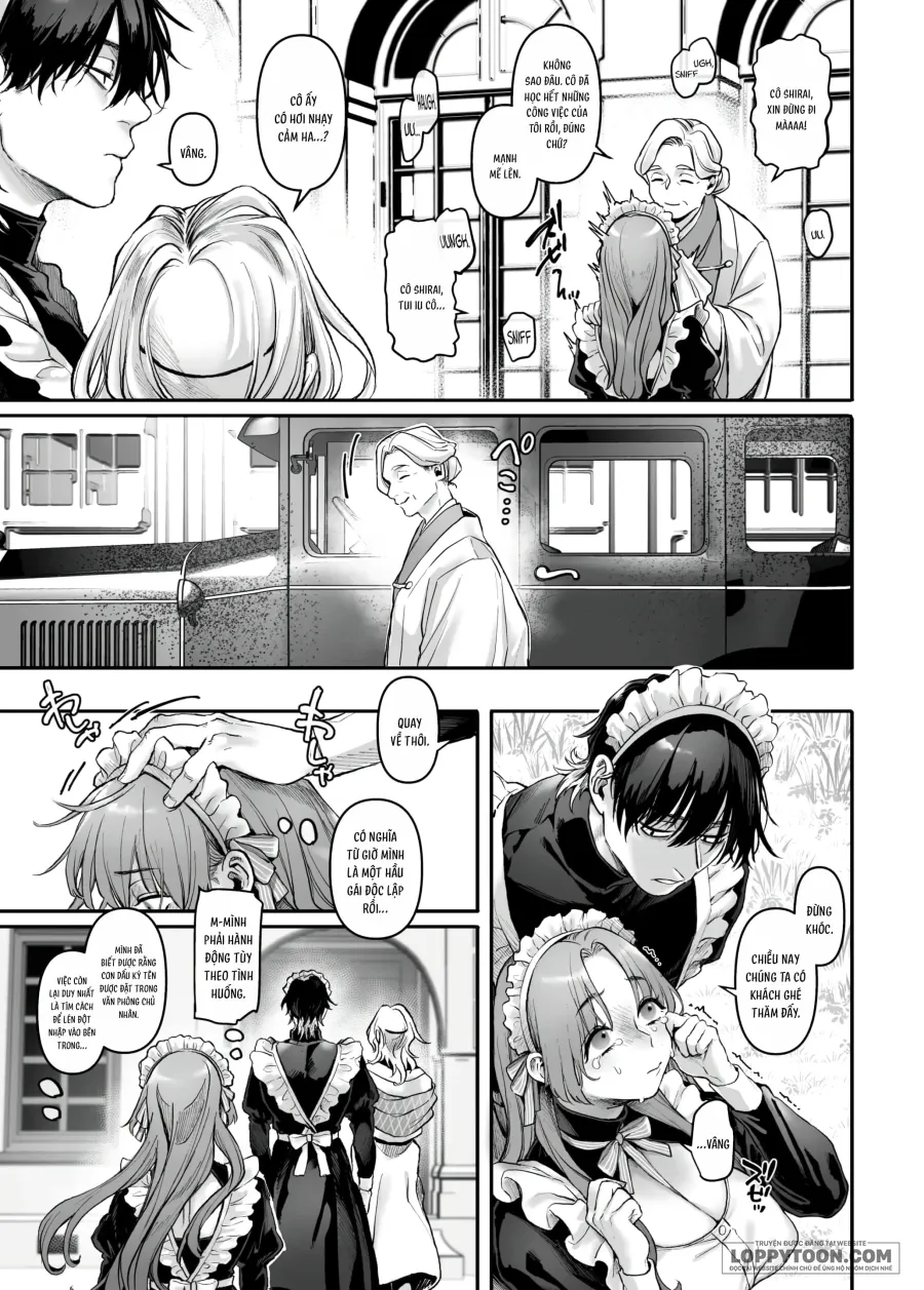 [18+] RTA Trả Nợ Của Nữ Điệp Viên Và Anh Chàng Hầu Gái! Chap 1.1 - trang 12