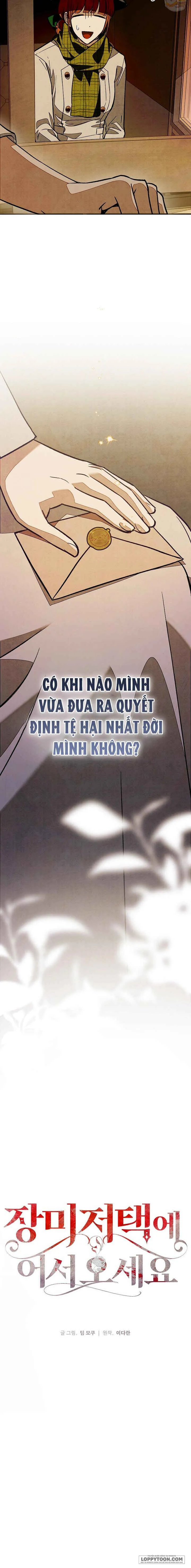 Chào Mừng Đến Với Dinh Thự Hoa Hồng Chap 3 - trang 16
