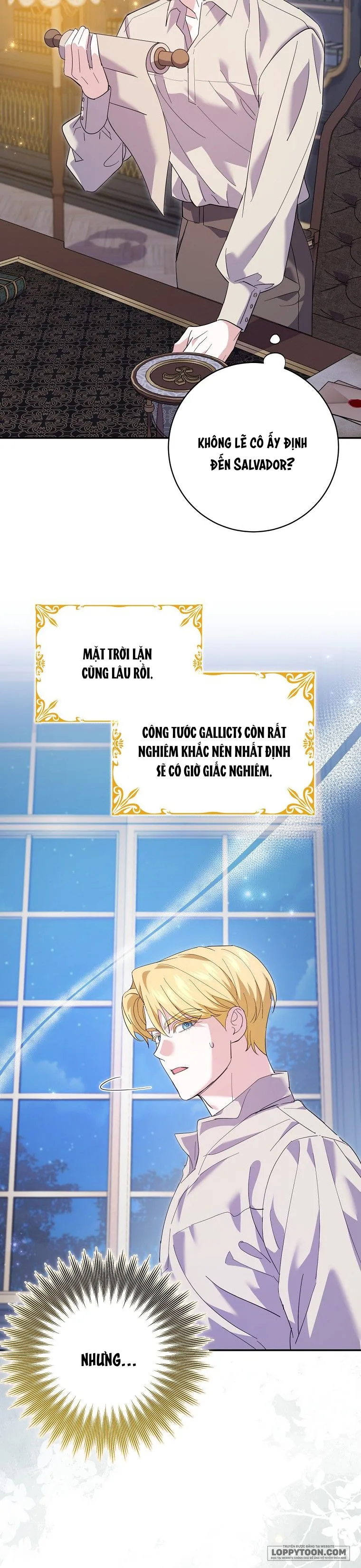 Vị Hôn Phu Phản Diện Cản Trở Con Đường Hoa Của Tôi Chap 21 - trang 30