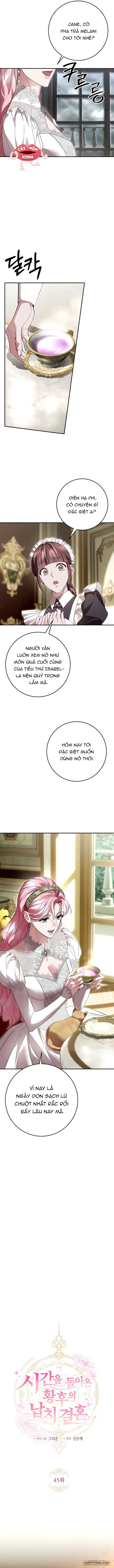 Cuộc Hôn Nhân Bị Bắt Cóc Xuyên Thời Gian Của Hoàng Hậu Chap 45 - trang 3