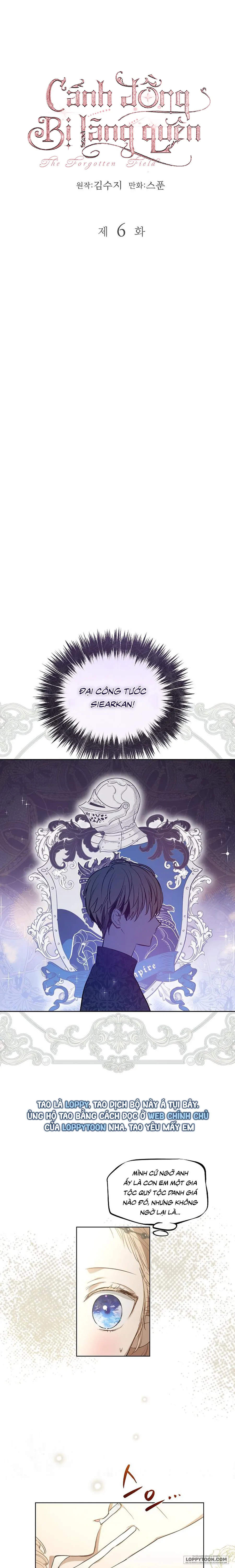Cánh Đồng Bị Lãng Quên Chap 6 - trang 1