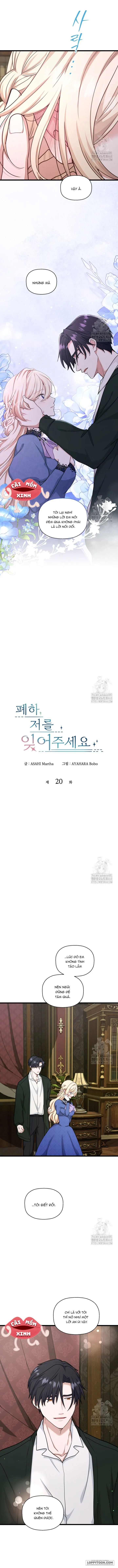 Bệ Hạ, Xin Hãy Quên Tôi Đi Chap 20 - trang 2