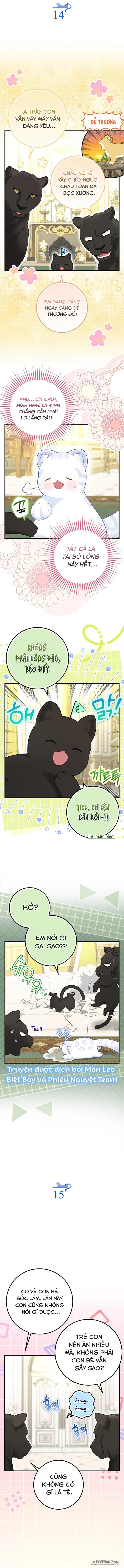Tiểu Thư Báo Tuyết Của Gia Tộc Báo Đen Chap 41.1 - Ngoại Truyện 5+6 - trang 5