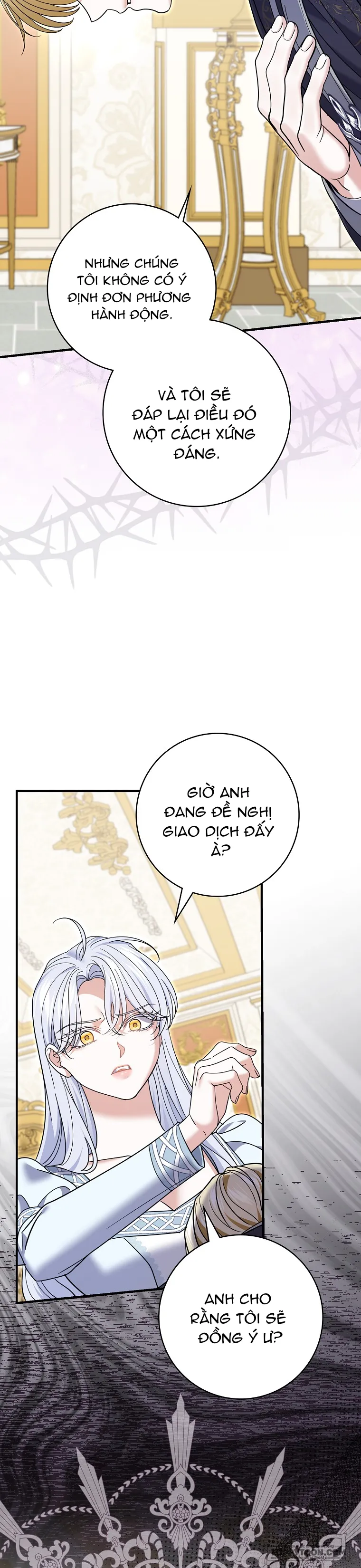 Vị Hôn Phu Phản Diện Cản Trở Con Đường Hoa Của Tôi Chap 64 - trang 25