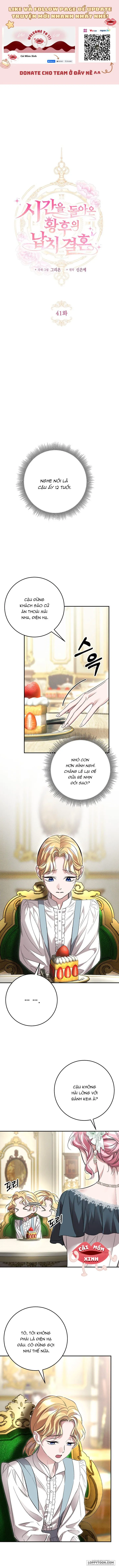 Cuộc Hôn Nhân Bị Bắt Cóc Xuyên Thời Gian Của Hoàng Hậu Chap 41 - trang 1