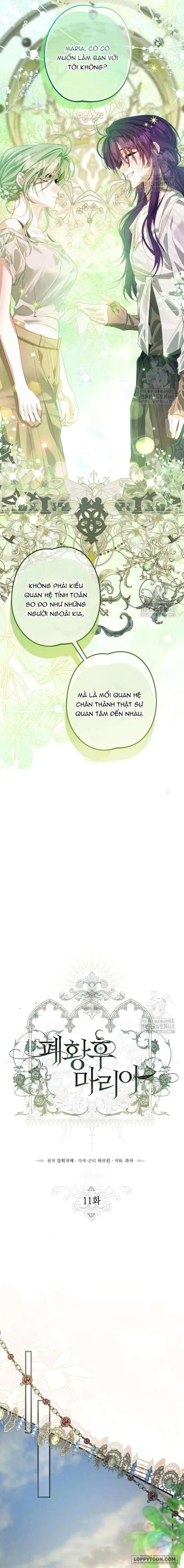 Hoàng Hậu Phế Truất Maria Chap 11 - trang 13