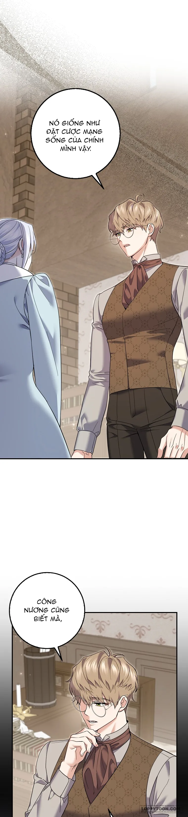 Vị Hôn Phu Phản Diện Cản Trở Con Đường Hoa Của Tôi Chap 43 - trang 1
