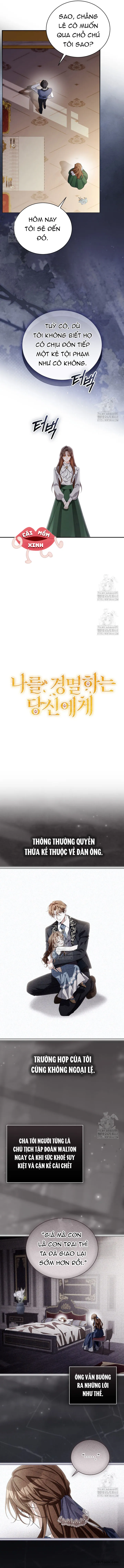 Hôn Phu À, Ta Biết Chàng Ghét Ta Chap 2 - trang 6
