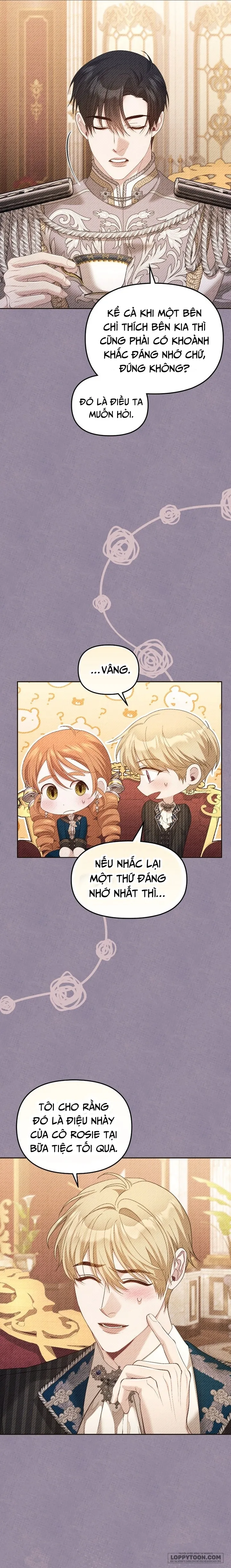 Tôi Đã Trải Qua Đêm Đầu Tiên Dù Chỉ Là Hoàng Hậu Thay Thế Chap 47 - trang 3