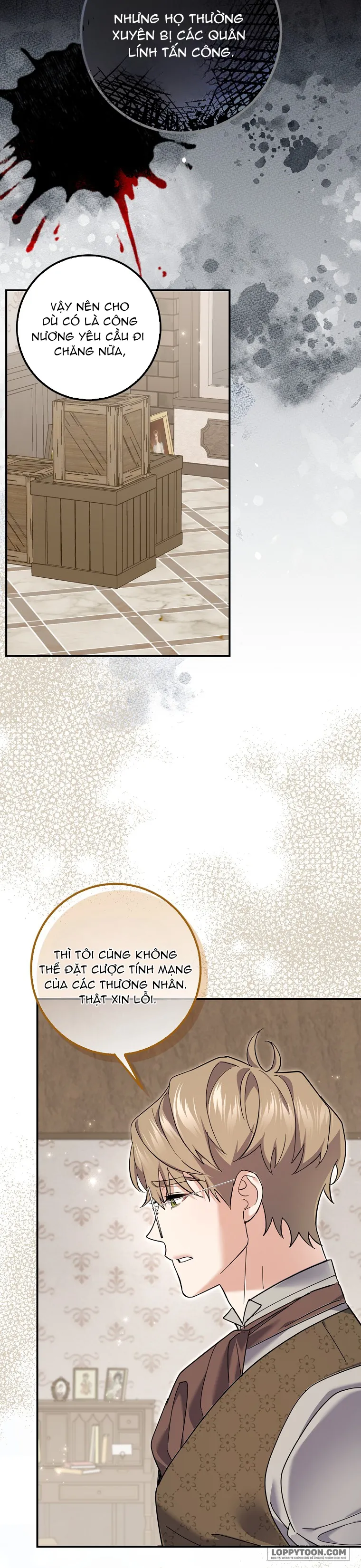 Vị Hôn Phu Phản Diện Cản Trở Con Đường Hoa Của Tôi Chap 43 - trang 3