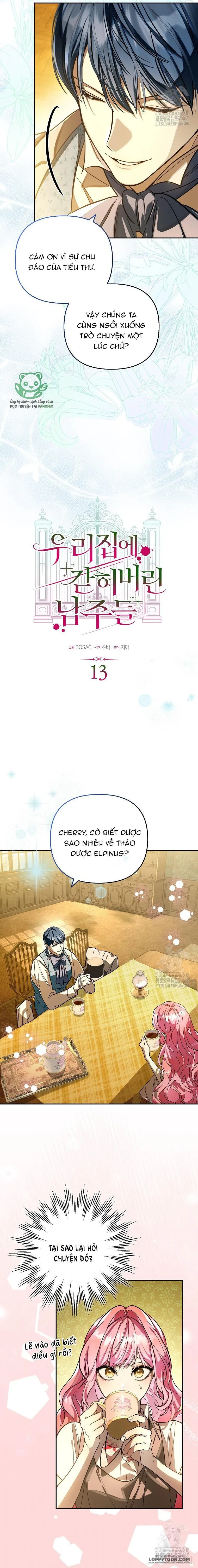 Những Nam Chính Bị Mắc Kẹt Trong Nhà Của Tôi Chap 13 - trang 6
