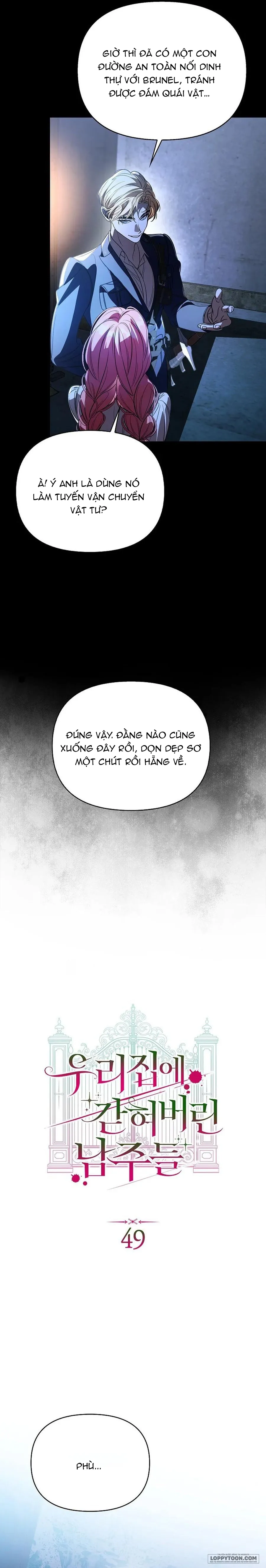 Những Nam Chính Bị Mắc Kẹt Trong Nhà Của Tôi Chap 49 - trang 6