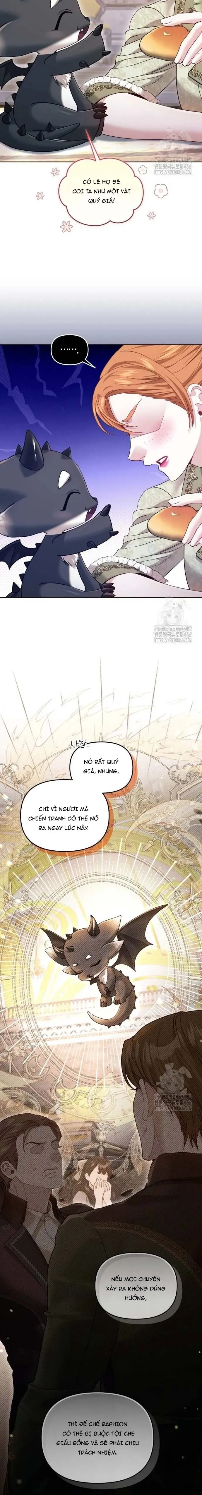 Tôi Đã Trải Qua Đêm Đầu Tiên Dù Chỉ Là Hoàng Hậu Thay Thế Chap 34 - trang 10