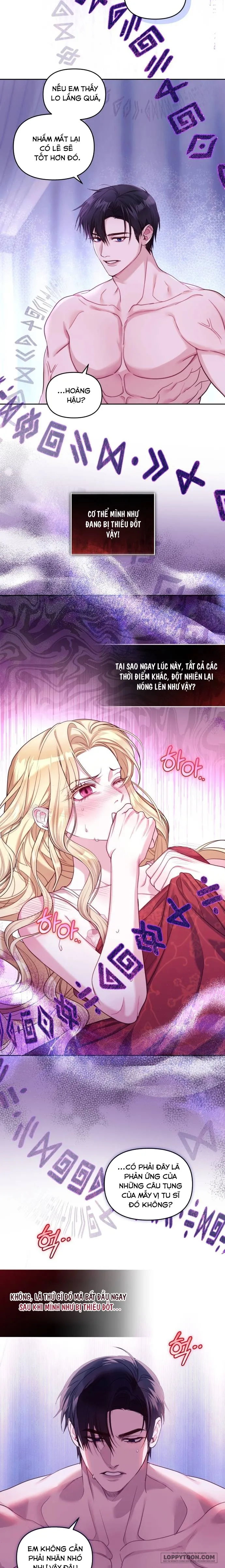 Tôi Đã Trải Qua Đêm Đầu Tiên Dù Chỉ Là Hoàng Hậu Thay Thế Chap 2 - trang 19