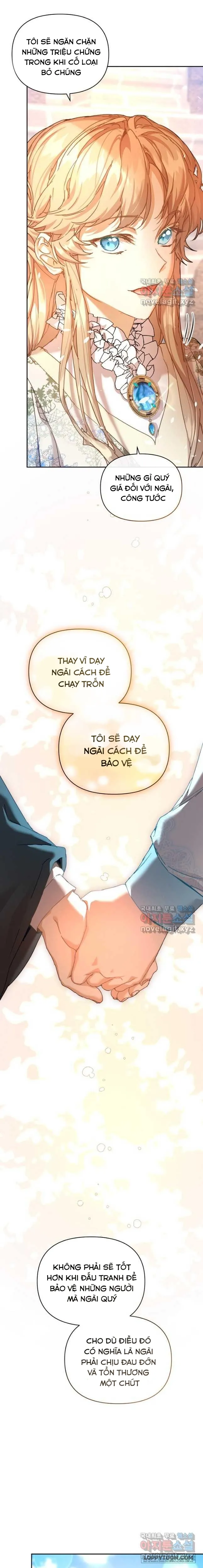 Trở Thành Bảo Mẫu Mắc Bệnh Nan Y Của Nam Chính Hắc Ám Chap 38 - trang 10