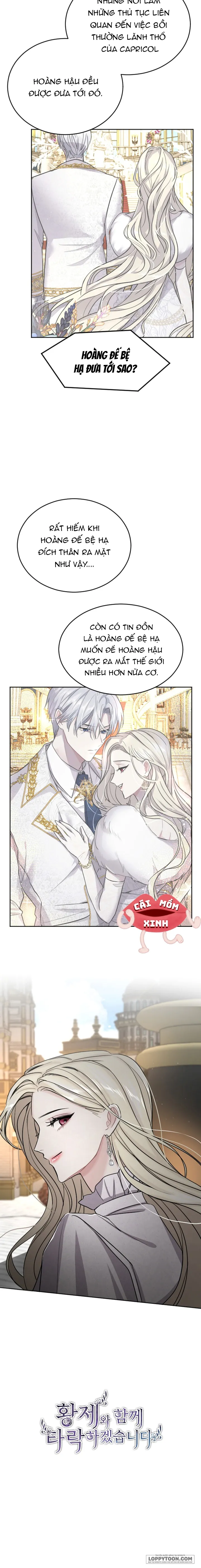 Tôi Sẽ Bị Trừ Khử Cùng Hoàng Đế Chap 41 - trang 2