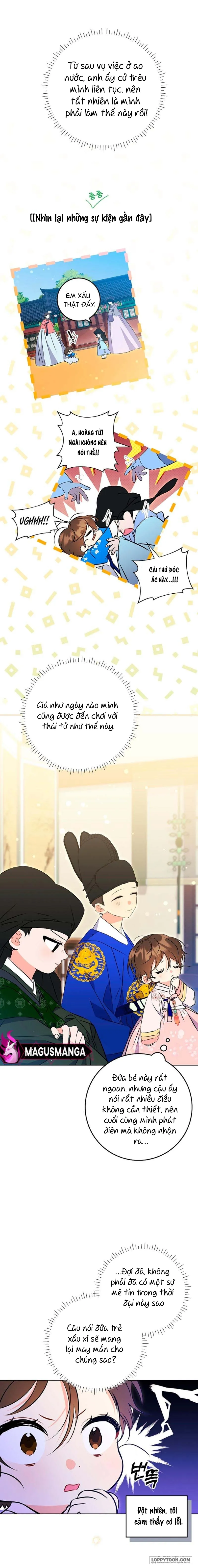 Tôi Sinh Ra Là Con Gái Của Một Cung Phi Hèn Mọn Chap 13 - trang 7