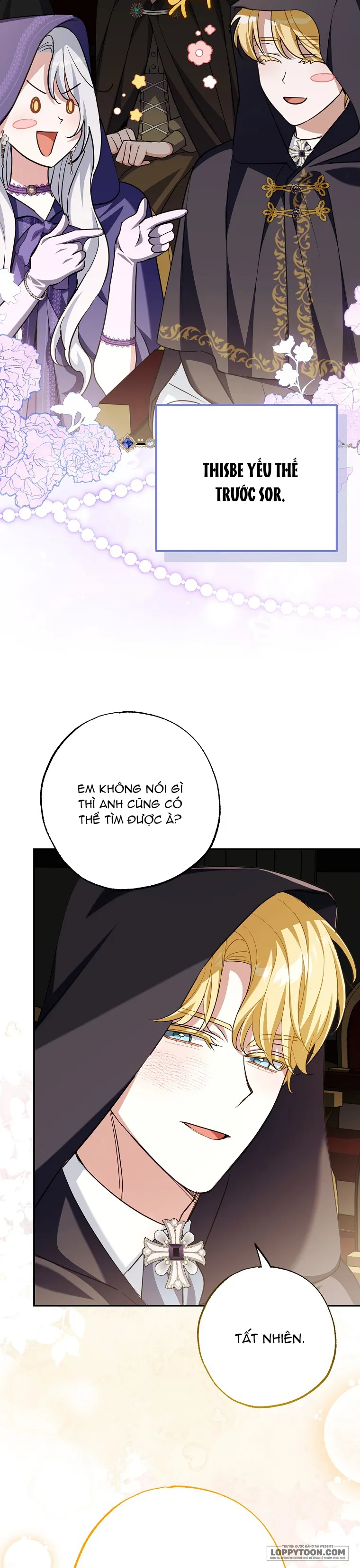 Vị Hôn Phu Phản Diện Cản Trở Con Đường Hoa Của Tôi Chap 5 - trang 36