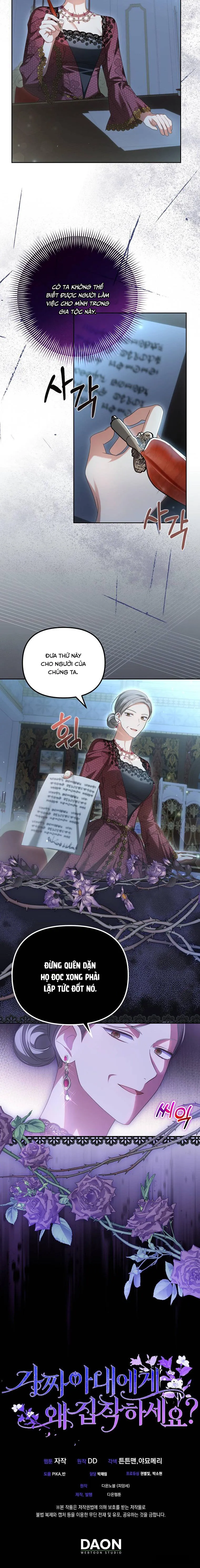 Sao Lại Ám Ảnh Cô Vợ Giả Mạo Quá Vậy? Chap 25 - trang 8