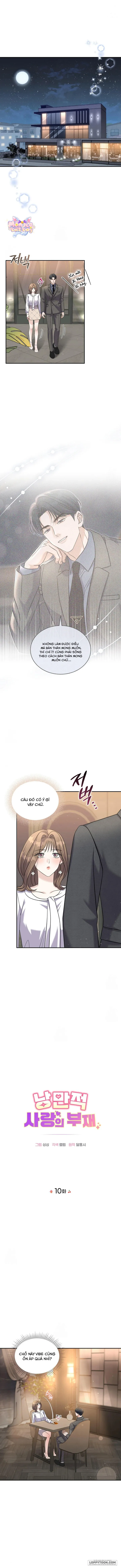 Sự Vắng Mặt của Tình Yêu Lãng Mạn Chap 10 - trang 1
