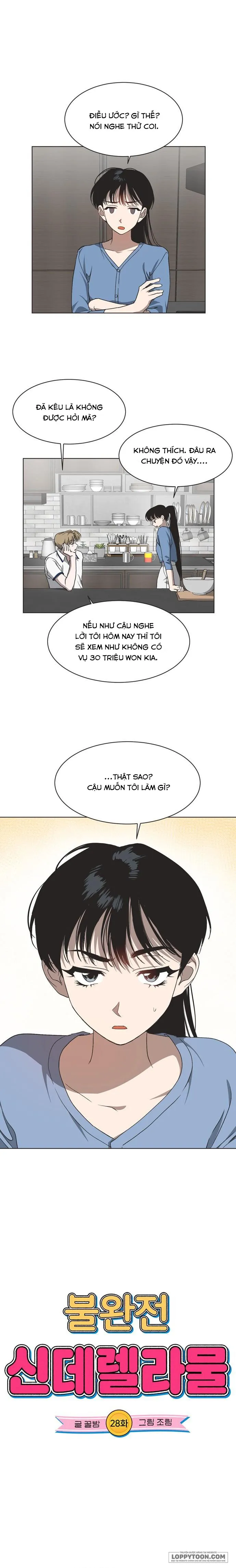 Lọ Lem Không Hoàn Hảo Chap 28 - trang 1