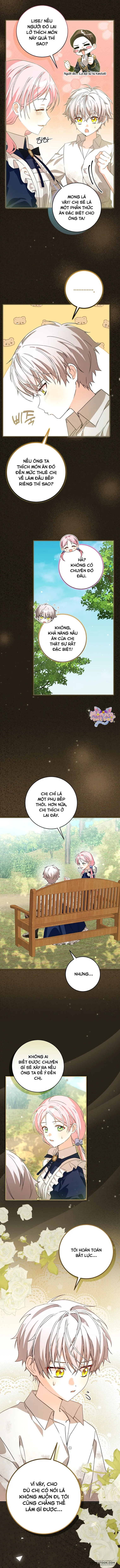 Trở Thành Đầu Bếp Riêng Của Nhân Vật Phản Diện Chap 17 - trang 6