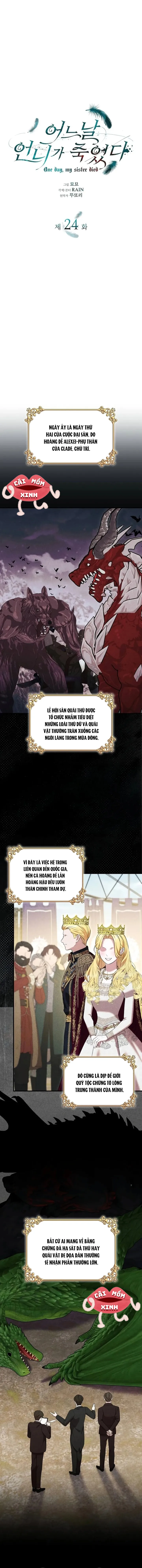 Vào Ngày Mà Chị Gái Tôi Qua Đời Chap 24 - trang 1
