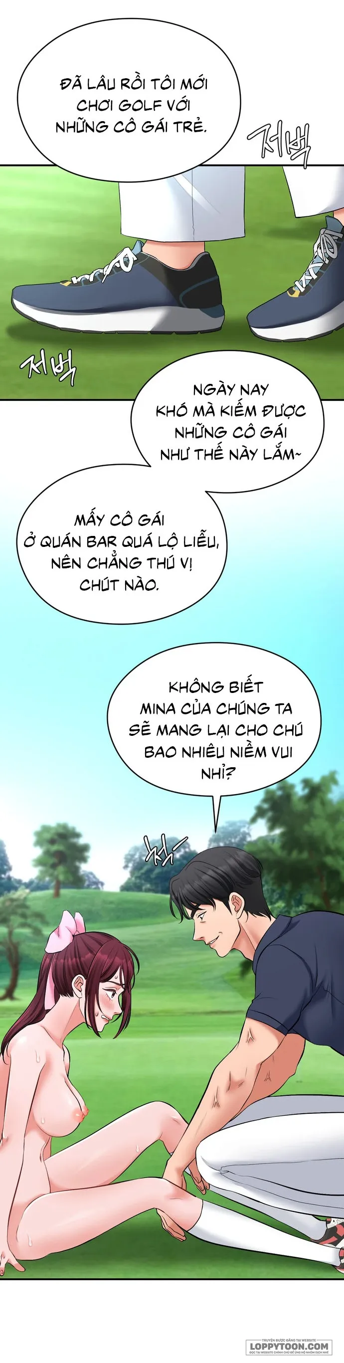 Em Gái XX Chung Của Các Chú Sân Golf Chap 2 - 🔞🔞 - trang 49