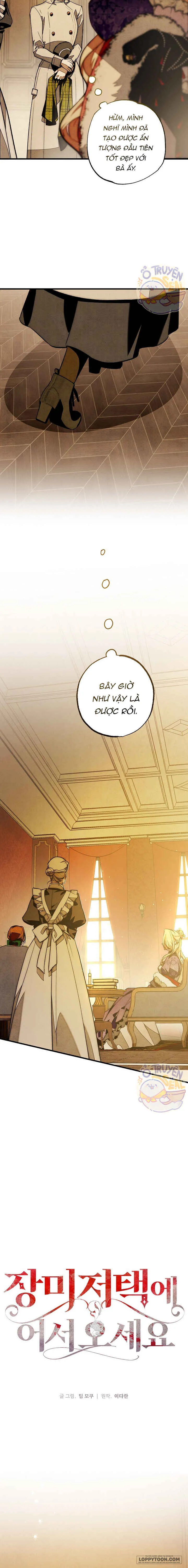 Chào Mừng Đến Với Dinh Thự Hoa Hồng Chap 4 - trang 7