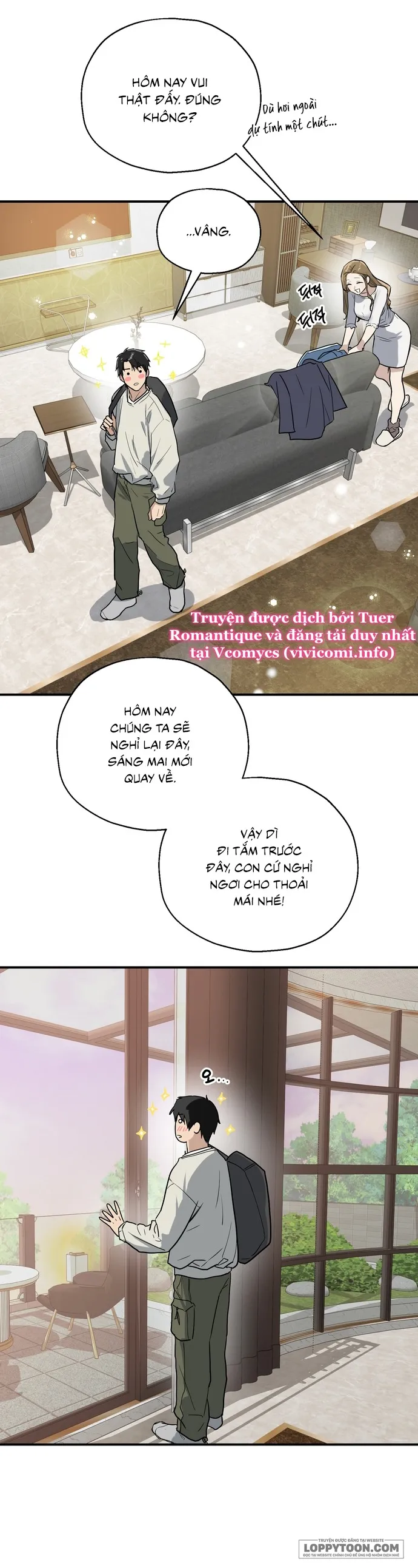 Giữa Những Cánh Cửa Chap 4 - trang 10