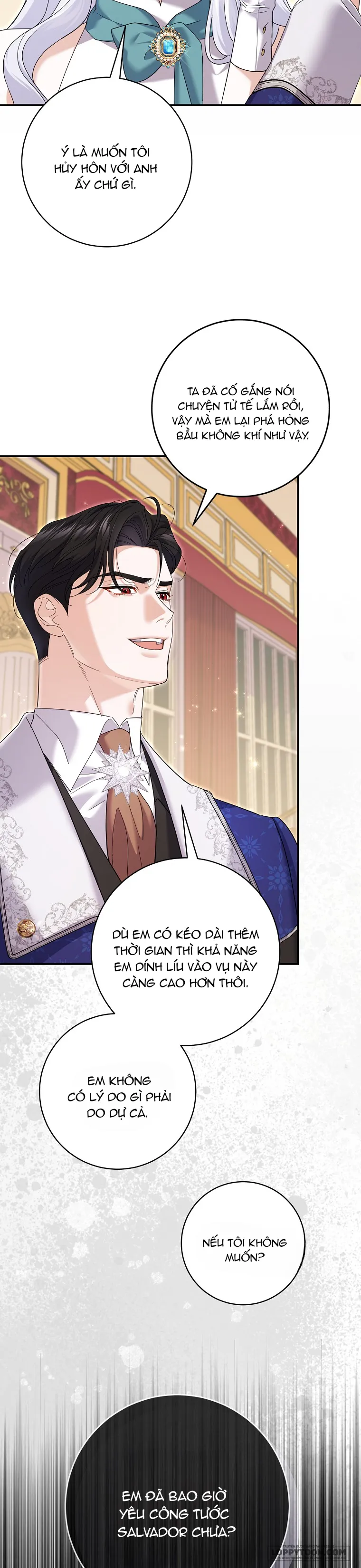 Vị Hôn Phu Phản Diện Cản Trở Con Đường Hoa Của Tôi Chap 38 - trang 14