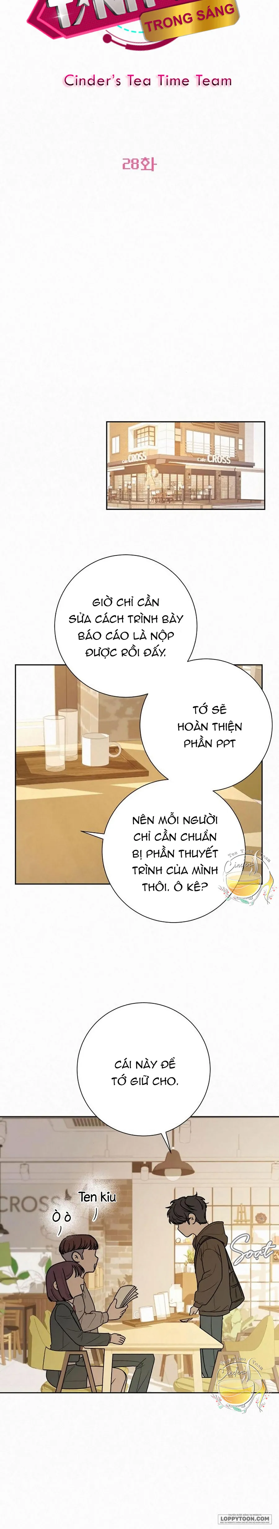 Chiến Lược Tình Yêu Trong Sáng Chap 28 - trang 27