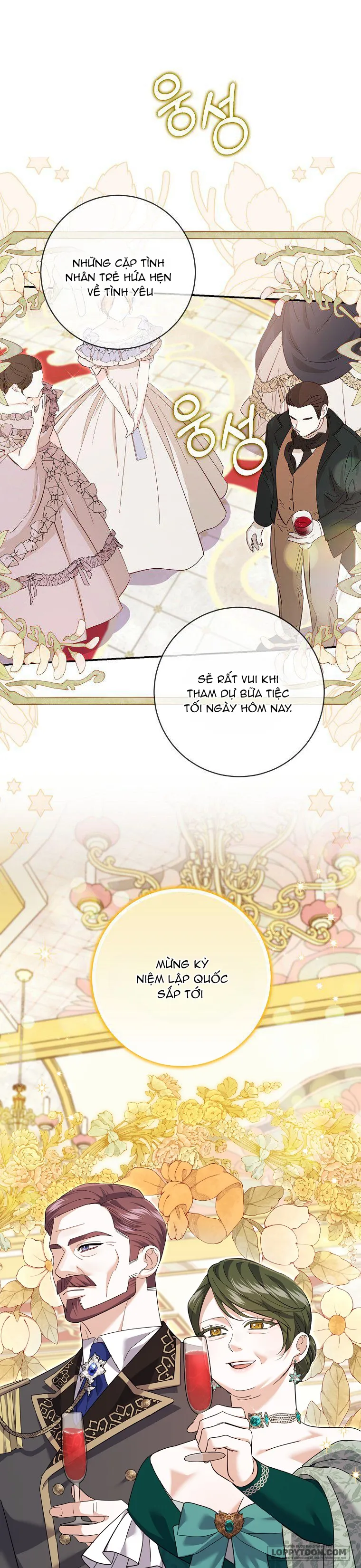 Vị Hôn Phu Phản Diện Cản Trở Con Đường Hoa Của Tôi Chap 27 - trang 1