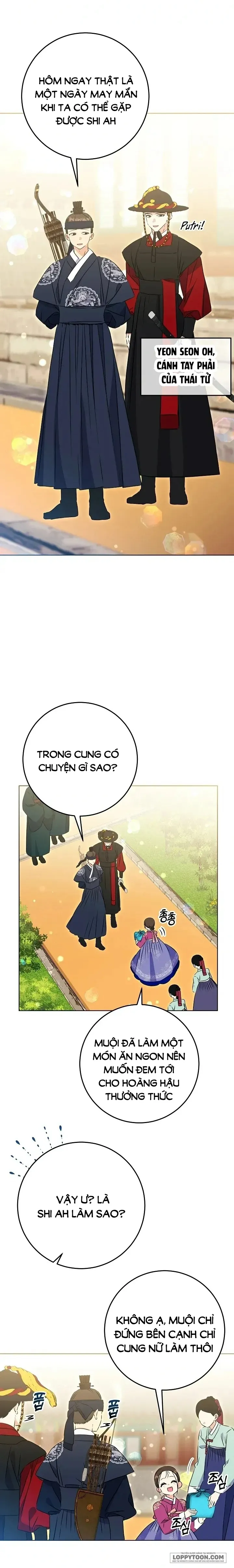 Tôi Sinh Ra Là Con Gái Của Một Cung Phi Hèn Mọn Chap 25 - trang 8