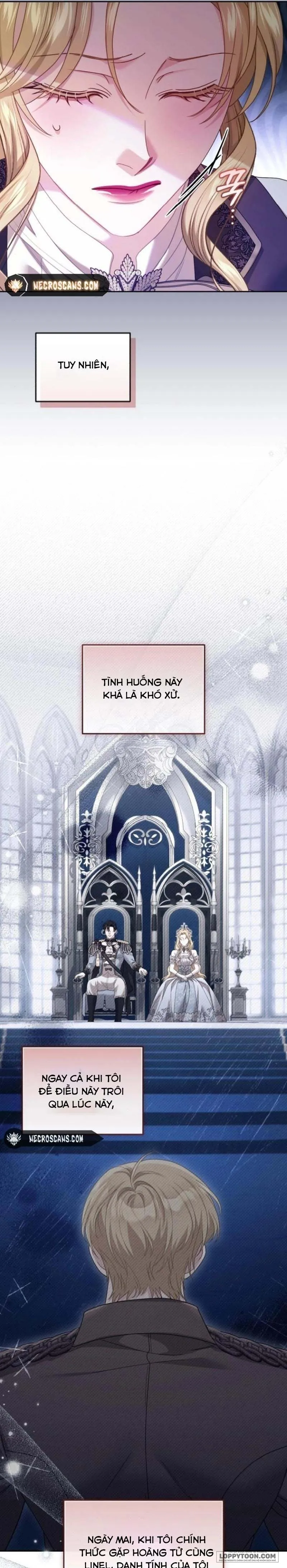 Tôi Đã Trải Qua Đêm Đầu Tiên Dù Chỉ Là Hoàng Hậu Thay Thế Chap 29 - trang 13