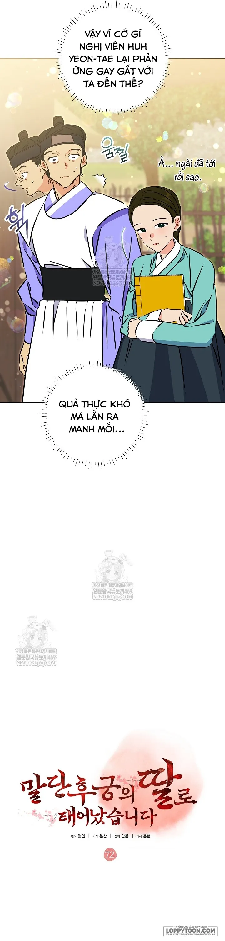 Tôi Sinh Ra Là Con Gái Của Một Cung Phi Hèn Mọn Chap 72 - trang 7