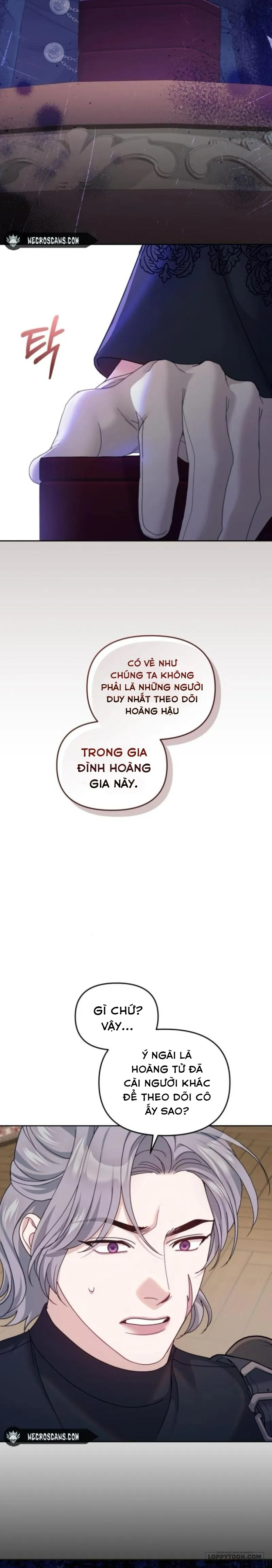 Tôi Đã Trải Qua Đêm Đầu Tiên Dù Chỉ Là Hoàng Hậu Thay Thế Chap 23 - trang 4