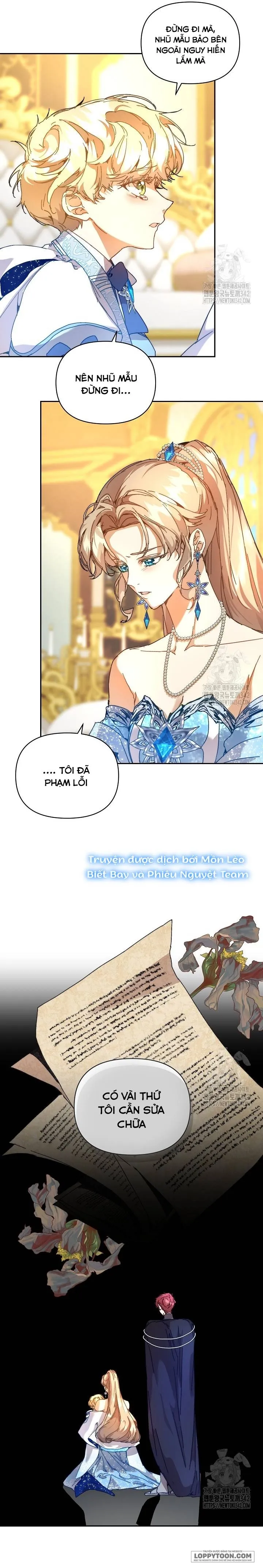 Trở Thành Bảo Mẫu Mắc Bệnh Nan Y Của Nam Chính Hắc Ám Chap 47 - trang 9