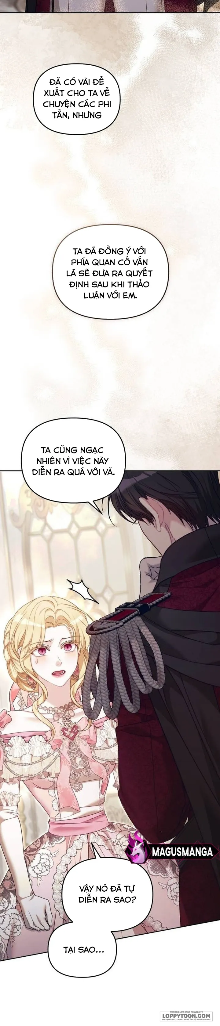 Tôi Đã Trải Qua Đêm Đầu Tiên Dù Chỉ Là Hoàng Hậu Thay Thế Chap 9 - trang 6
