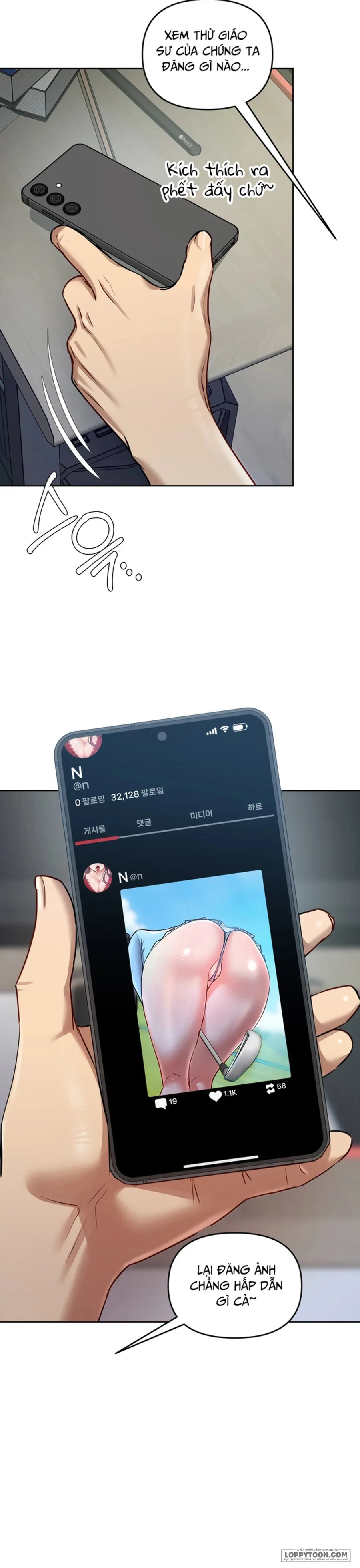 Tài Khoản Bí Mật Của Nữ Giáo Sư Chap 14 - 🔞🔞🔞 - trang 35